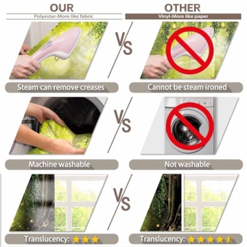 YCUCUEI Spring Enchanted Forest Backdrop for Celebrations