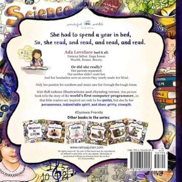 Ada Lovelace - A Biography in Rhyme: The perfect snuggle time read so little readers everywhere can dream big! (A Wonderful World Book Series)