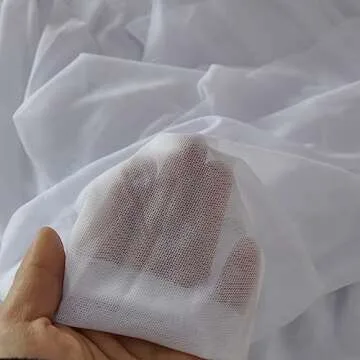 SHERRYLO See Through Bikini Mesh Mini Micro Bikinis See Sheer Thong Bathing Suit Women G String Swimsuit White