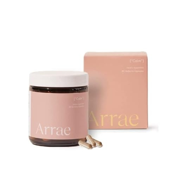 Arrae Calm Cortisol Manager - 60 Stress Relief Capsules with Natural Ingredients