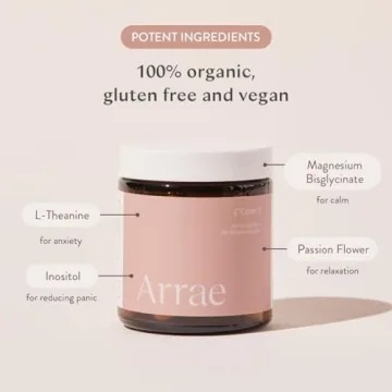 Arrae Calm - 60 Vegan Capsules for Stress Relief & Relaxation