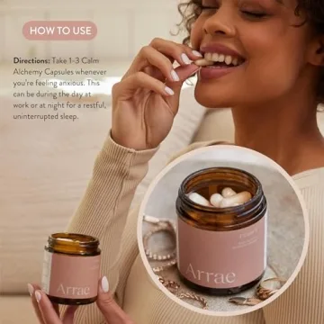 Arrae Calm - 60 Vegan Capsules for Stress Relief & Relaxation