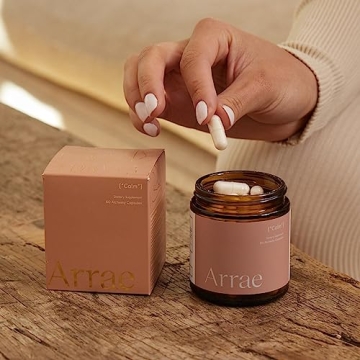 Arrae Calm - 60 Vegan Capsules for Stress Relief & Relaxation