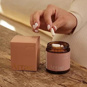 Arrae Calm - 60 Vegan Capsules for Stress Relief & Relaxation