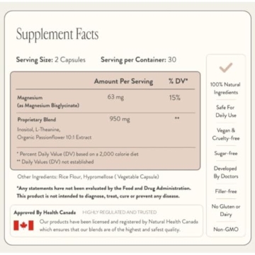 Arrae Calm - 60 Vegan Capsules for Stress Relief & Relaxation