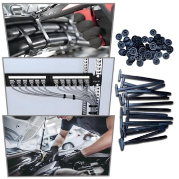 Heavy-Duty Self-Locking Nylon Cable Ties for Any Use