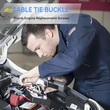 Heavy-Duty Self-Locking Nylon Cable Ties for Any Use