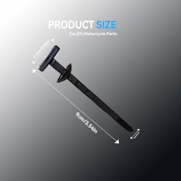 Heavy-Duty Self-Locking Nylon Cable Ties for Any Use