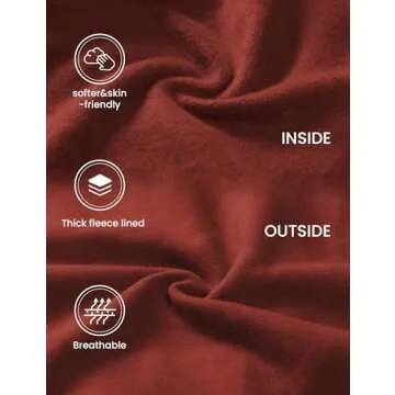 CRZ YOGA Women's Fleece Half Zip Hoodie for Cozy Comfort