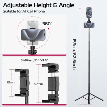 ULANZI MT-70 Extendable Tripod for Phone and Camera