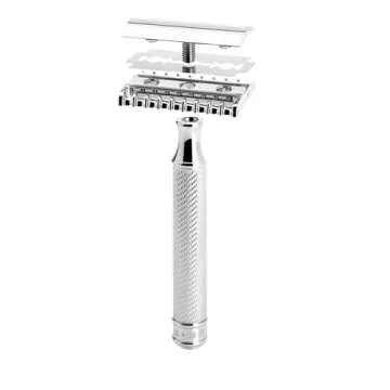 MÜHLE R41 TWIST Safety Shaving Razor - Open Comb Design for Wet Shaving