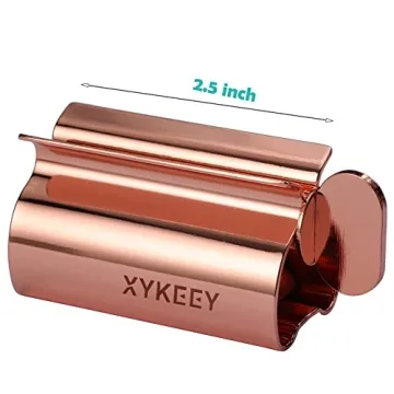 XYKEEY Toothpaste Tube Squeezer Set, Durable & Stylish