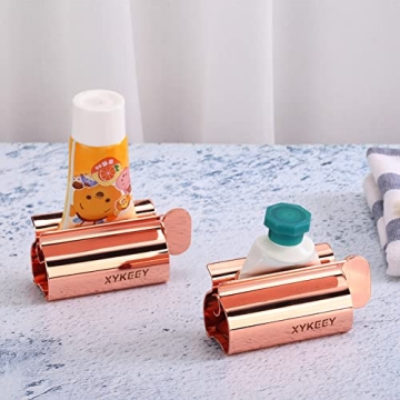 XYKEEY Toothpaste Tube Squeezer Set, Durable & Stylish