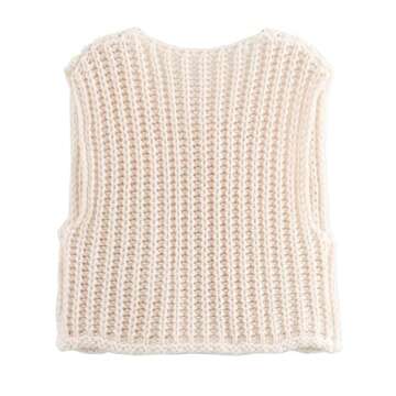 Chic AICHARMWA Women's Button Down Knit Vest