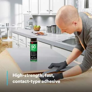 3M Hi-Strength Spray Adhesive 90, 17.6 oz for Professionals