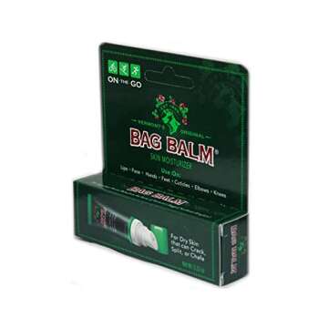 Bag Balm - 0.33 Ounce On-the-Go Tube (4-Pack)