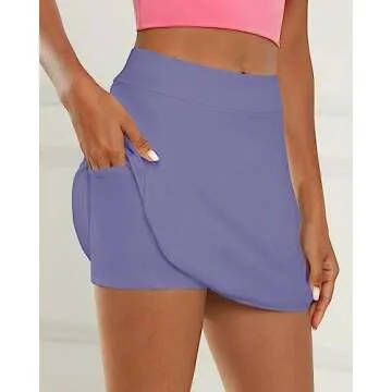Aurgelmir Women's Active Skort - Stylish Athletic Wear