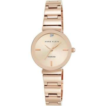 Anne Klein Women's Diamond Dial Bracelet Watch - Luxury
