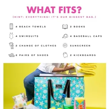 SCOUT 4 Boys Extra Large Waterproof Tote Bag for All Adventures