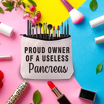 PWHAOO Diabetes Gift Medicine Bag for Diabetic Supplies