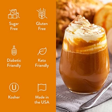 Jordan's Skinny Syrups Pumpkin Caramel Flavor Drink Mix
