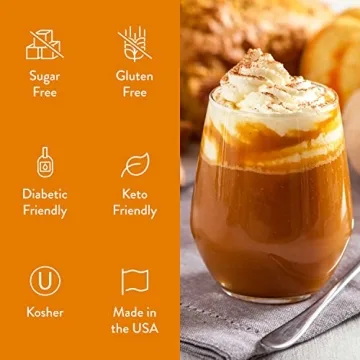Jordan's Skinny Syrups Pumpkin Caramel Flavor Drink Mix