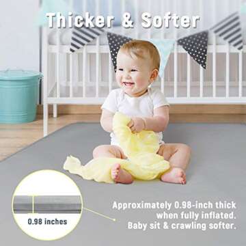 Minnebaby 8 Panel Self-Inflating Playpen Mattress