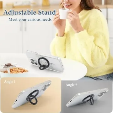 Magnetic Phone Ring Grip for MagSafe – Stylish & Strong