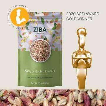 Wild-Grown Baby Pistachio Kernels - Vegan Gluten Free Snack