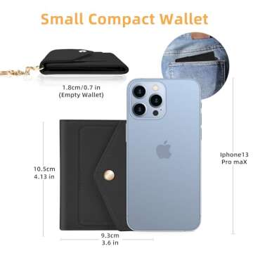 Stylish RFID Blocking Women’s Wallet - Compact, Versatile, Secure