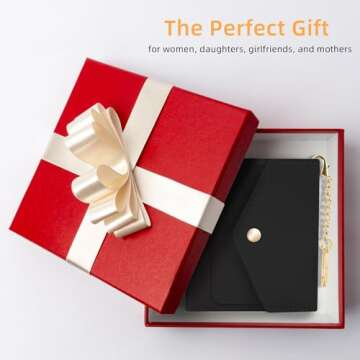 Gostwo RFID Blocking Small Women's Wallet with Coin Pocket