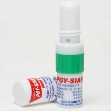 POY-SIAN Menthol Aromatherapy Nasal Inhaler Pack of 3