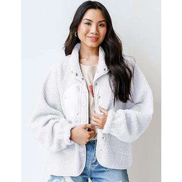 Cozy Aoang Women's Fleece Jacket for Winter Style