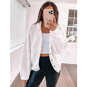 Cozy Aoang Women's Fleece Jacket for Winter Style