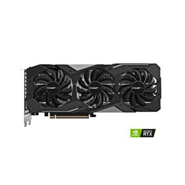 Gigabyte GeForce RTX 2070 GAMING 8G Graphics Card, 3X Windforce Fans, 8GB 256-Bit GDDR6, GV-N2070GAMING-8GC Video Card