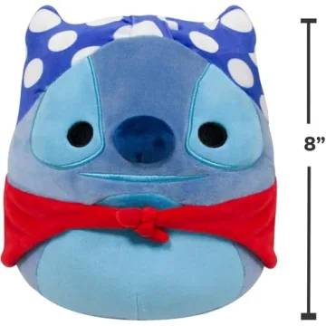 Squishmallows Disney Stitch Super Hero – 8 Inches of Cuddly Fun!