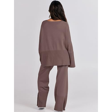 Trendy ANRABESS Women's 2 Piece Knit Set for Comfort