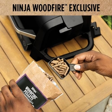 Ninja OG705CO Woodfire Outdoor Grill and Smoker Black (Renewed)