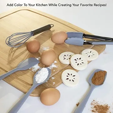 Mini Silicone Kitchen Utensils Set for Nonstick Cookware