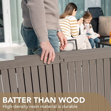 Devoko Outdoor Chaise Lounge Chairs Set for Poolside