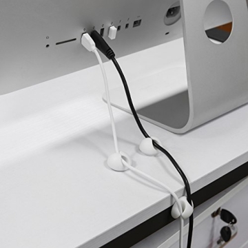 Gydandir 16 Pack Cable Clips for Desk Organization