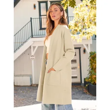 LILLUSORY Women's Oversized Cardigan Fall 2024 Trendy Jacket