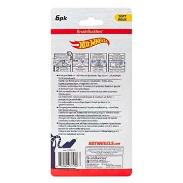 Brush Buddies Hot Wheels Toothbrush Pack for Kids 2-4