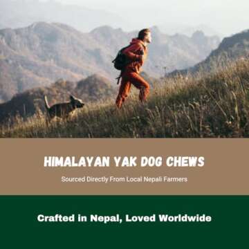 Yak Milk Dog Chews - Natural, Long-Lasting Treats for Dogs