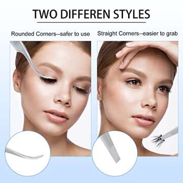 QUEWEL Lash Applicator Tool for Perfect Lash Application