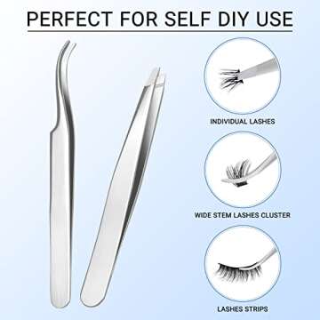 QUEWEL Lash Applicator Tool for Perfect Lash Application