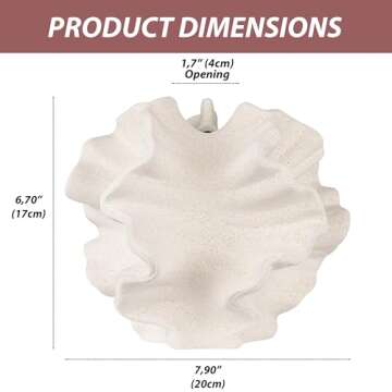 Konstéra Coral Ceramic Vase for Stunning Home Decor