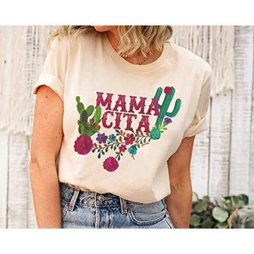 Mamacita Women's Short Sleeve Tee for Casual Summer Style