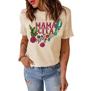 Mamacita Women's Short Sleeve Tee for Casual Summer Style