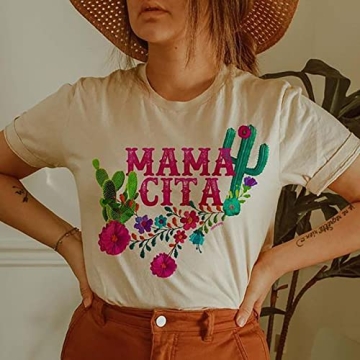 Mamacita Women's Short Sleeve Tee for Casual Summer Style